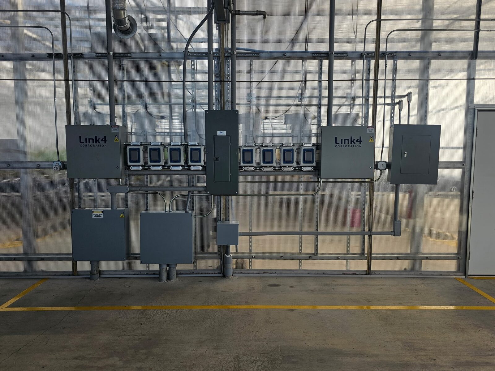 Rice Tec greenhouse electrical project photo 3