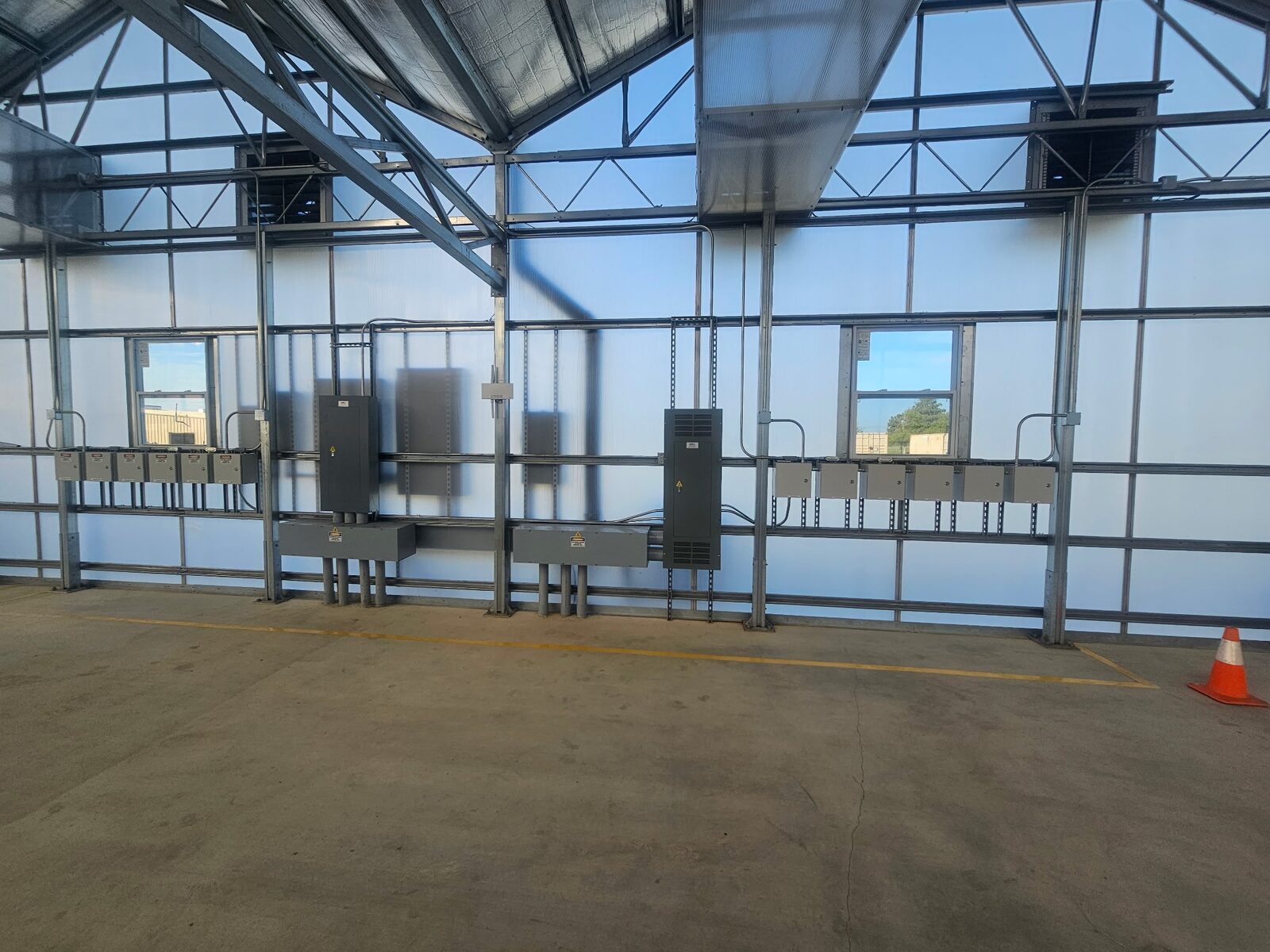 Rice Tec greenhouse electrical project photo 5