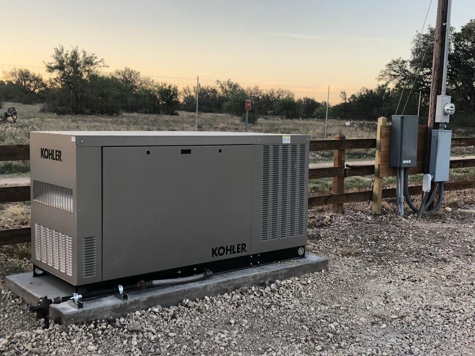 Kohler standby generator