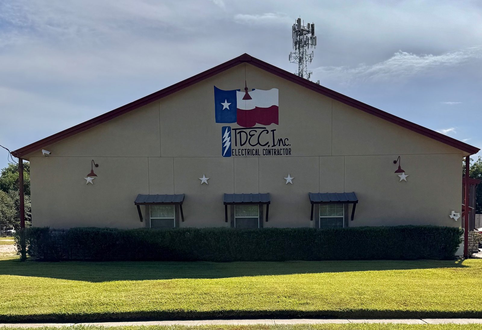 TDEC, Inc. office building in Alvin, Texas
